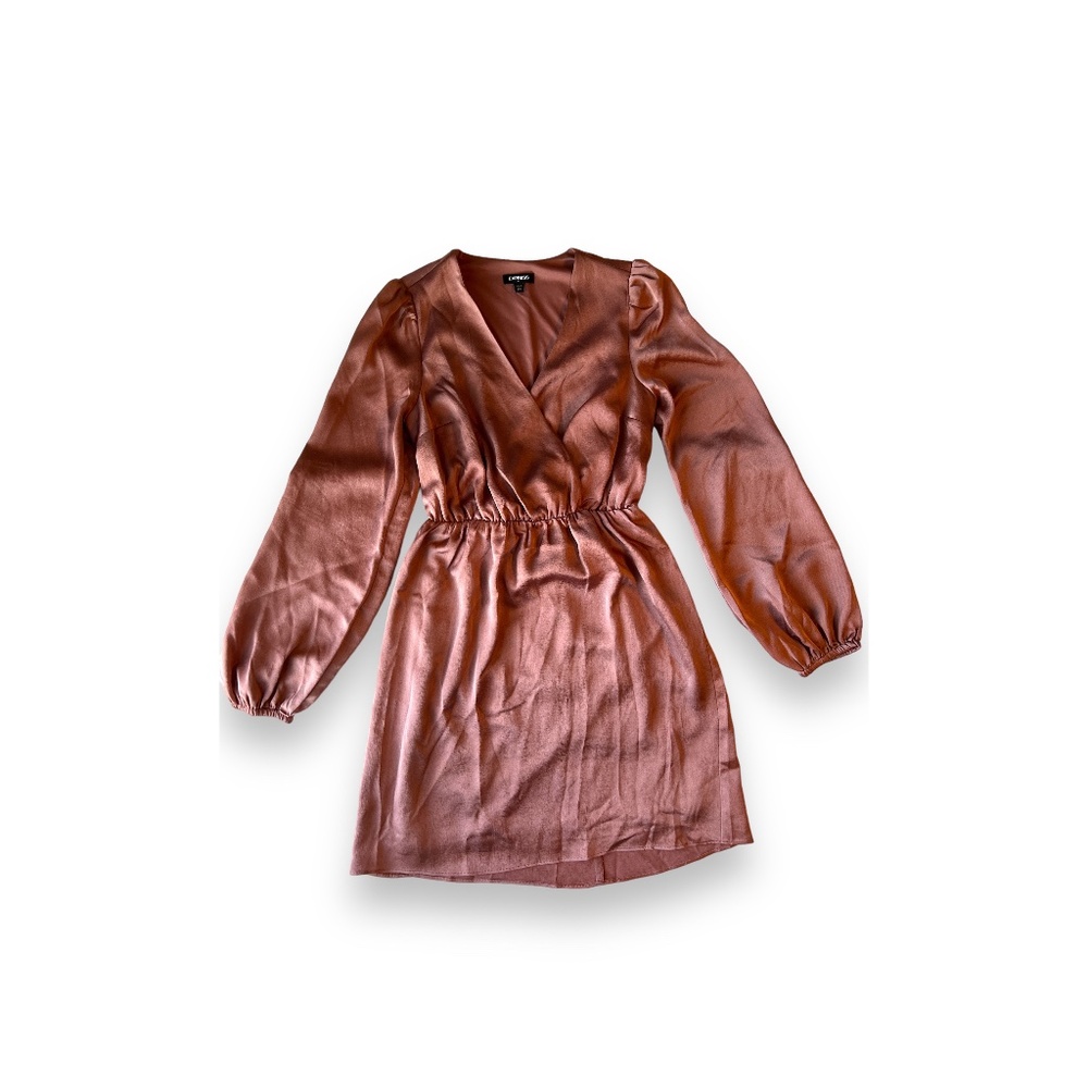 Cocktail Party Satin Mini Dress